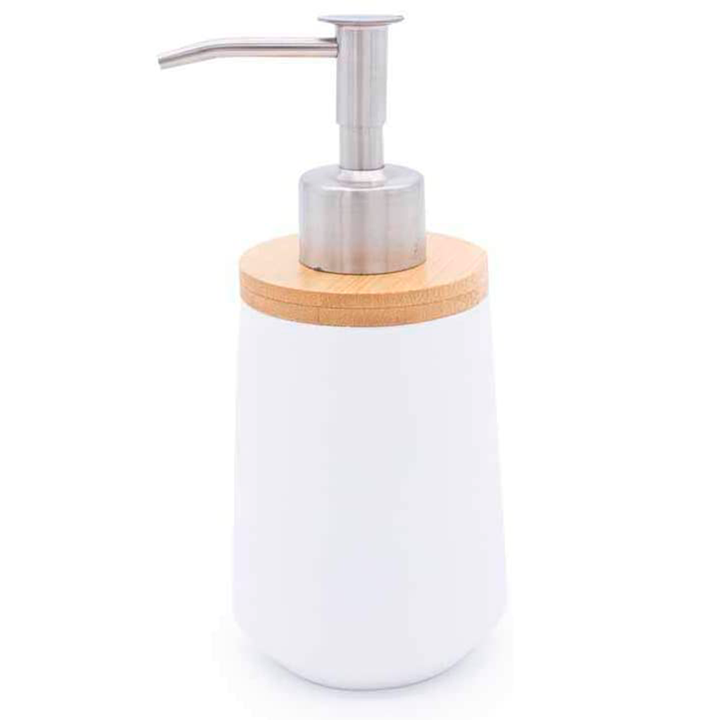 Bella Bathroom Accessories Set - Free Standing - Resin/Matt White