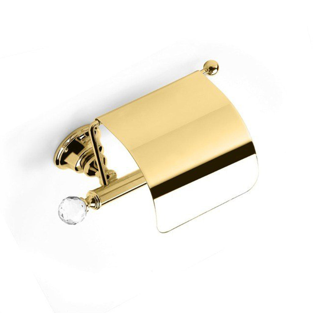 Bella Bathroom Accessories Set - Free Standing - Brass/Polished Gold