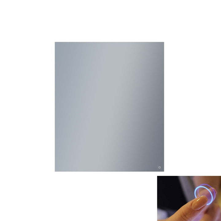 Diffusion Led Touch Vanity Mirror - Wall Mount - 32W x 36H " Glass/Glass