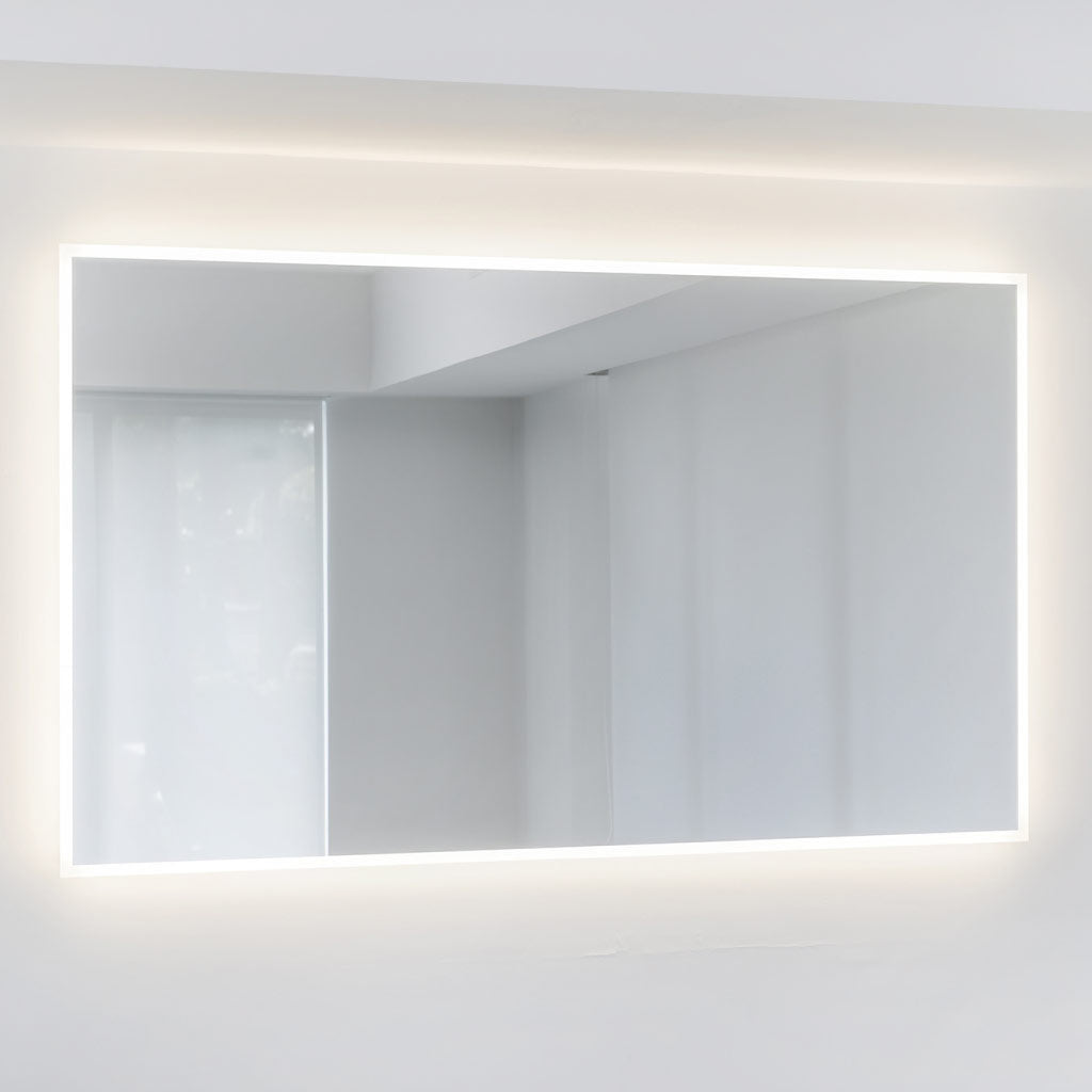 Milan Led Vanity Mirror - Wall Mount - 72W x 40H" Glass/Glass