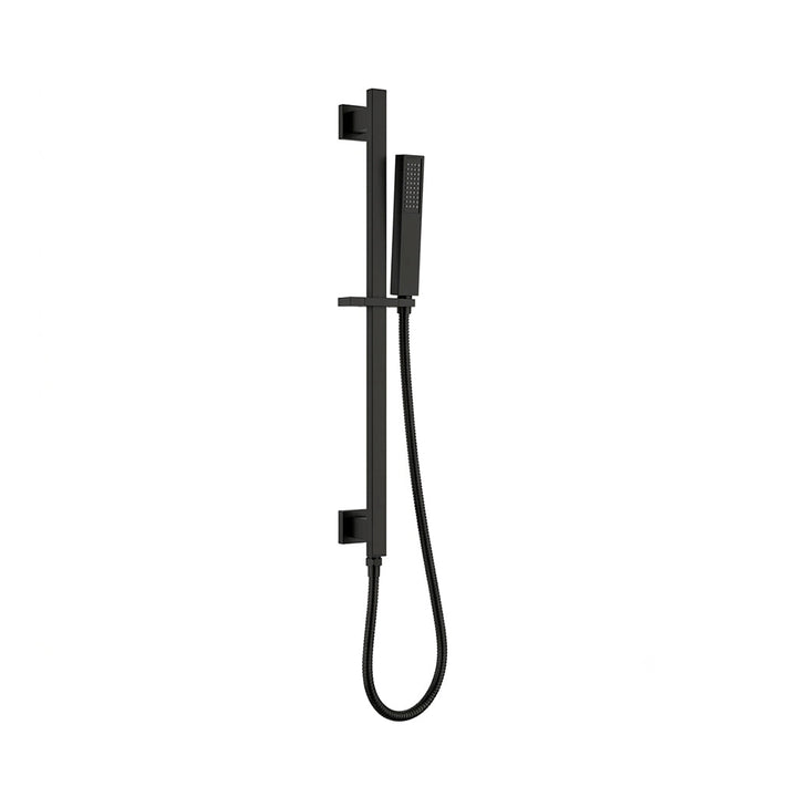 Devon Hand Shower Column Set - Wall Mount - Brass/Matt Black