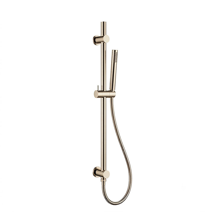 Metro Hand Shower Column Set - Wall Mount - Brass/Polished Nickel