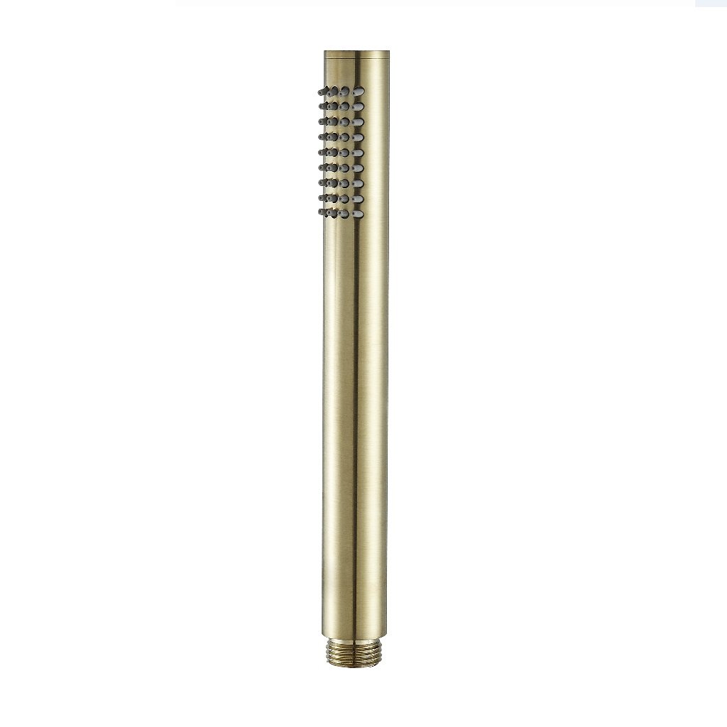 Metro Hand Shower Column Set - Wall Mount - Brass/Satin Brass