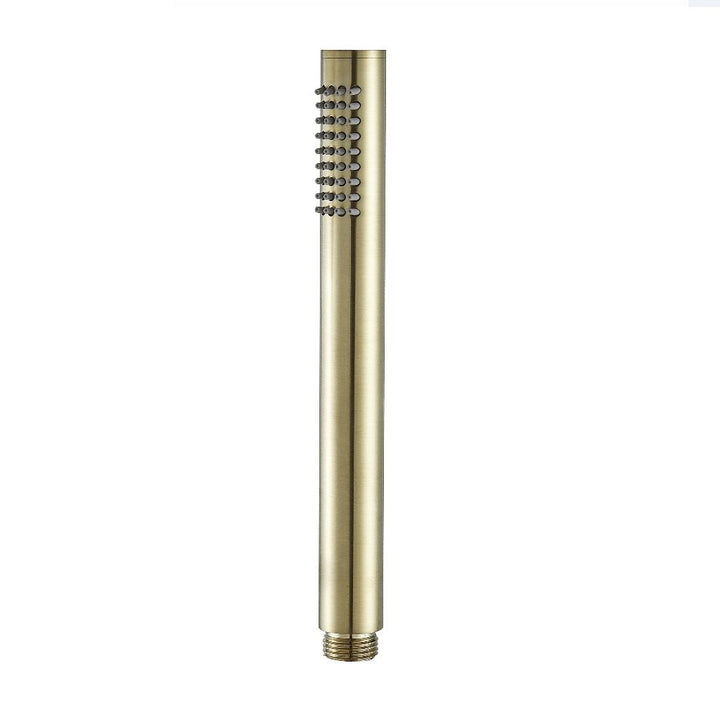 Metro Hand Shower Column Set - Wall Mount - Brass/Satin Brass