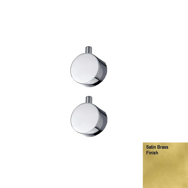 Spares 3 Way Metro Handles Set - Built-In - 2"