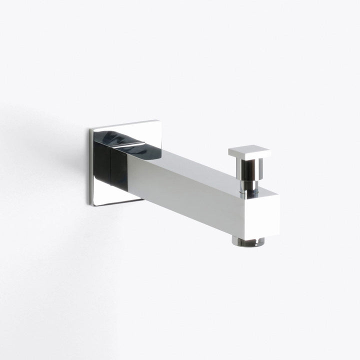 Devon 1-Way Pressure Balance Trim Complete Shower Set - Wall Mount - 8" Brass/Polished Chrome