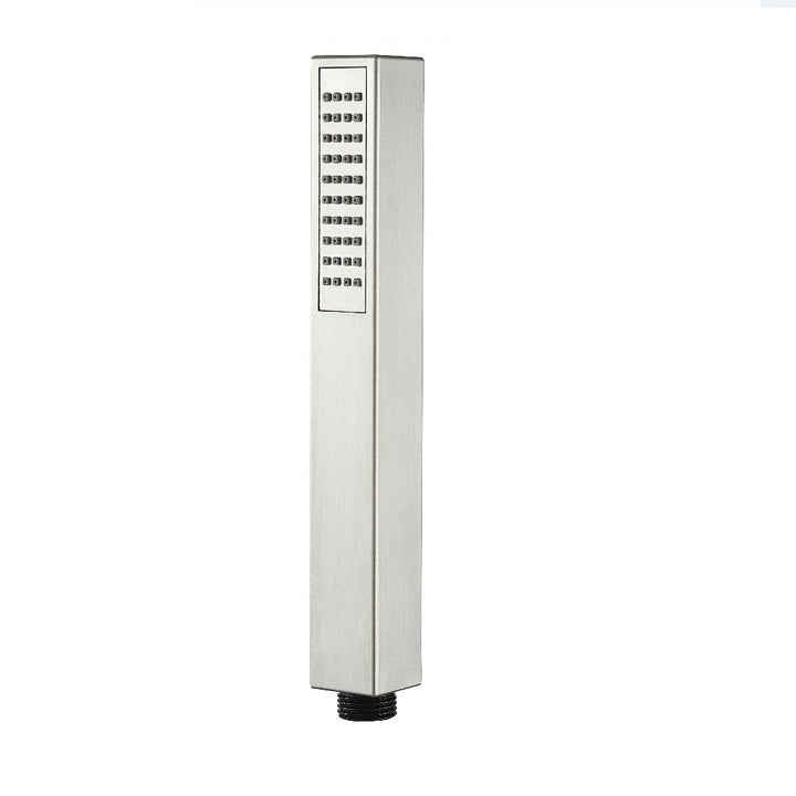Devon 2-Way Hand Shower And Head Included Complete Shower Set - Wall Mount - 8" Brass/Brushed Nickel