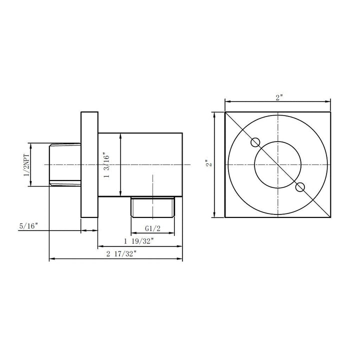 Devon 2-Way Sliding Bar And Head Included Complete Shower Set - Wall Mount - 12" Brass/Matt Black