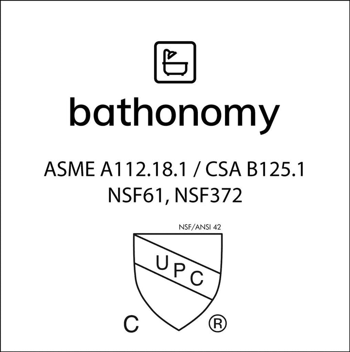 Metro 2-Way Pressure Balance Trim Complete Shower Set - Wall Mount - 8" Brass/Polished Chrome