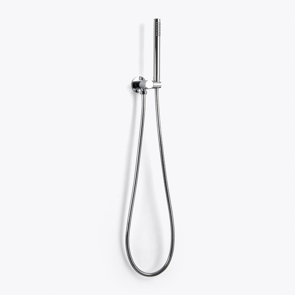 Metro 3 Way Thermostatic Complete Shower Set - Wall Mount - 12" Brass/Polished Chrome