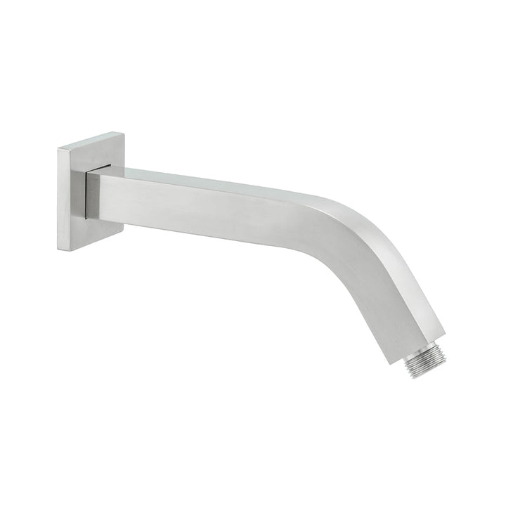 Devon 45 Degrees Shower Arm - Wall Mount - 8" Brass/Brushed Nickel