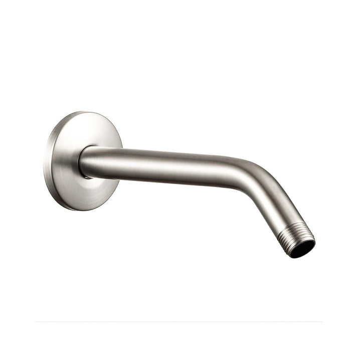Metro 45 Degrees Shower Arm - Wall Mount - 12" Brass/Polished Nickel