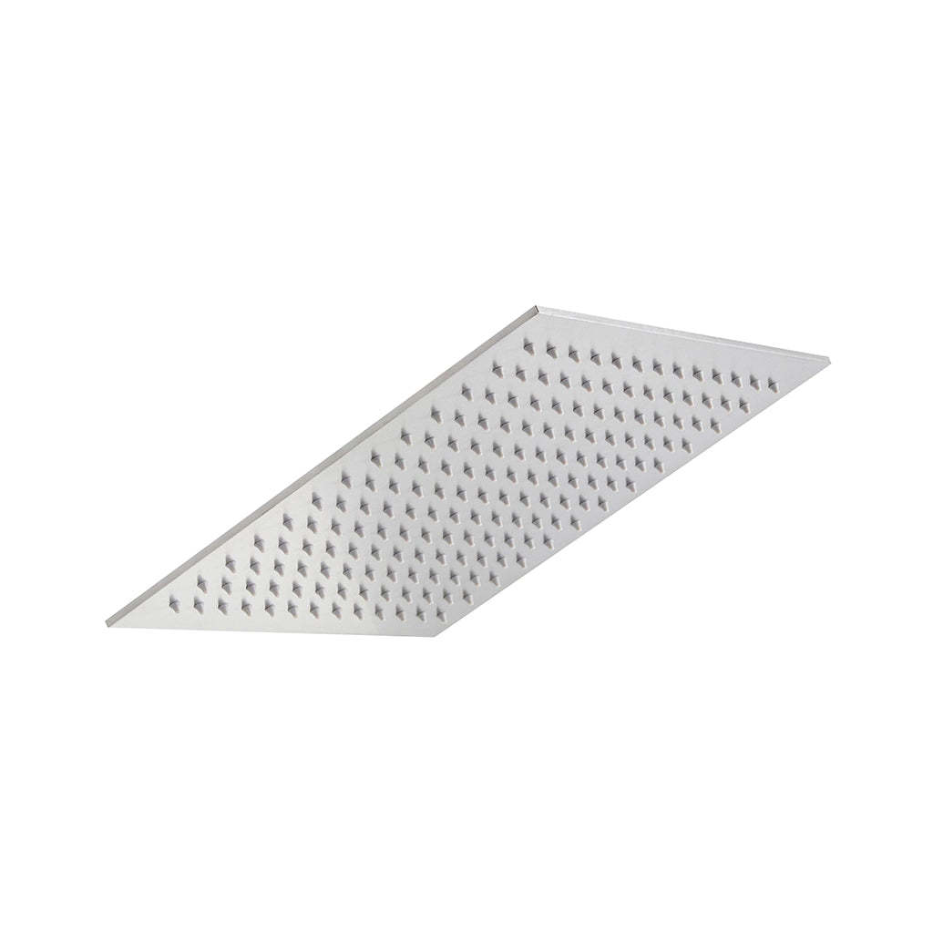 Devon Sharp Nozzles Shower Head - Wall Or Ceiling Mount - 12" Stainless Steel/Brushed Stainless Steel
