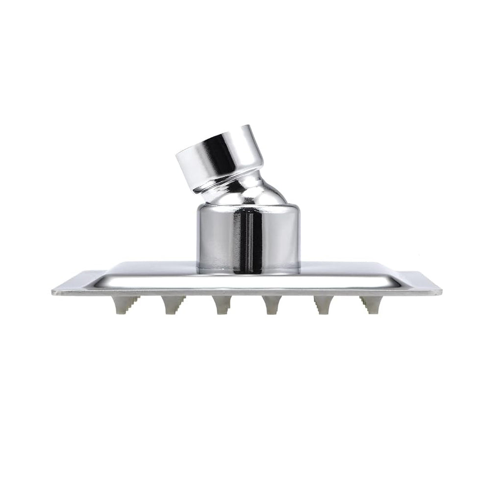 Devon Sharp Nozzles Slim Shower Head - Wall Or Ceiling Mount - 4" Stainless Steel/Polished Chrome