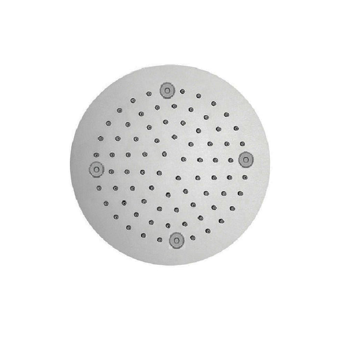 Metro 3 Way Thermostatic Complete Shower Set - Ceiling Mount - 16" Brass/Polished Chrome