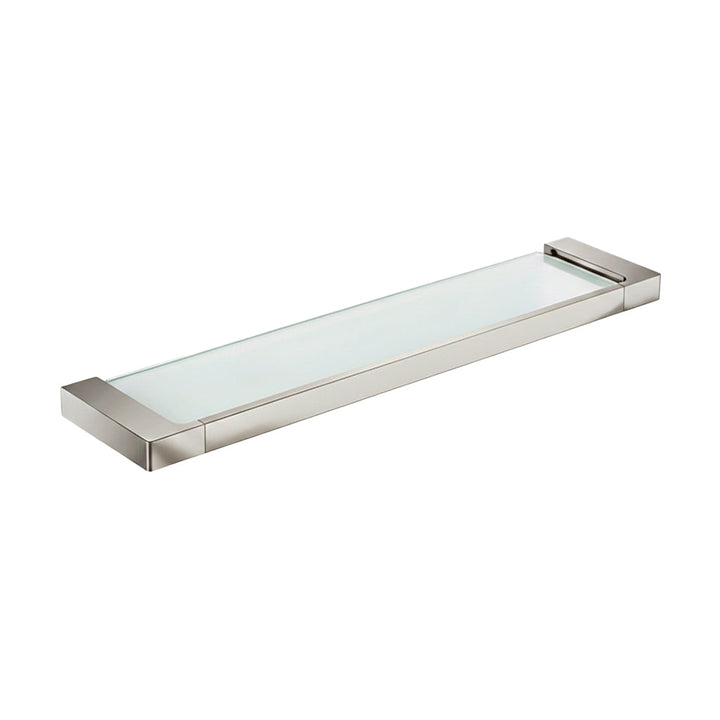 Edition K Shower Shelf - Wall Mount - 21" Brass/Glass/Polished Nickel
