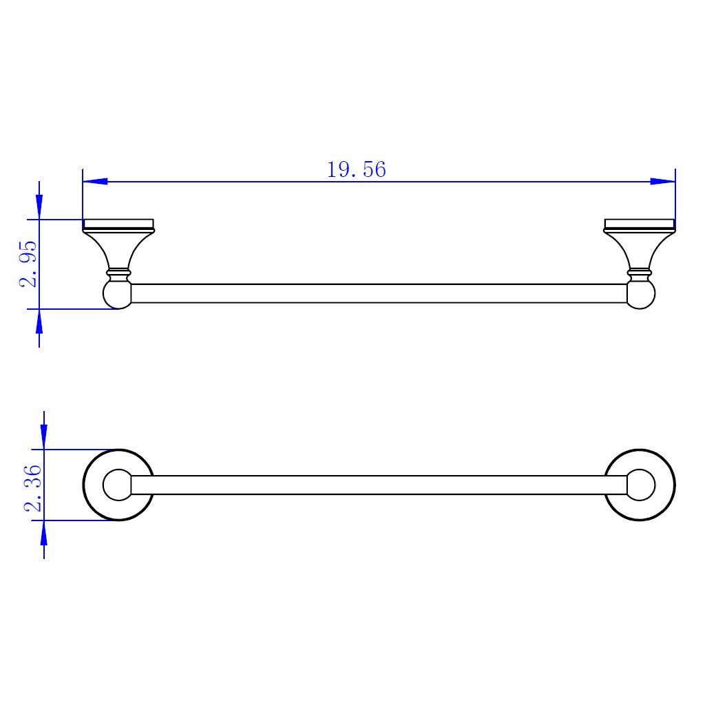 Viena Bathroom Accessories Set - Wall Mount Brass/Polished Chrome