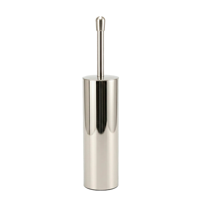 Smart Toilet Brush Holder - Free Standing - 16" Brass/Polished Nickel