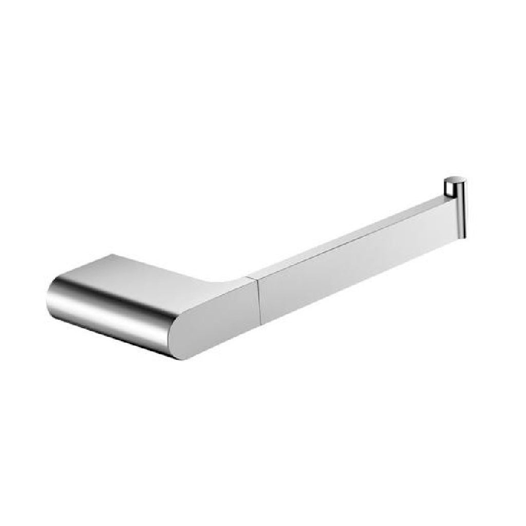 Moon Toilet Paper Holder - Wall Mount - 7" Brass/Polished Chrome