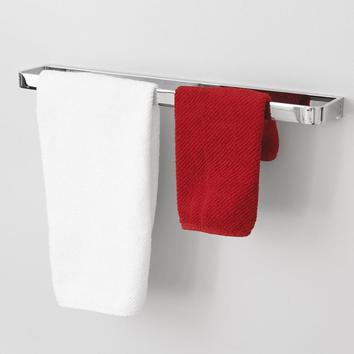 Theme Towel Bar - Wall Mount - 20" Brass/Polished Chrome