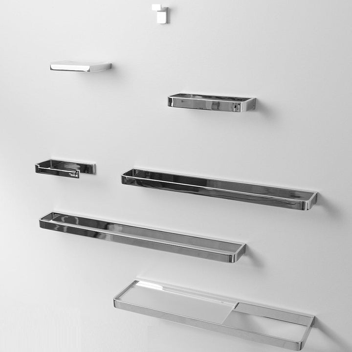 Theme Towel Bar - Wall Mount - 20" Brass/Polished Chrome