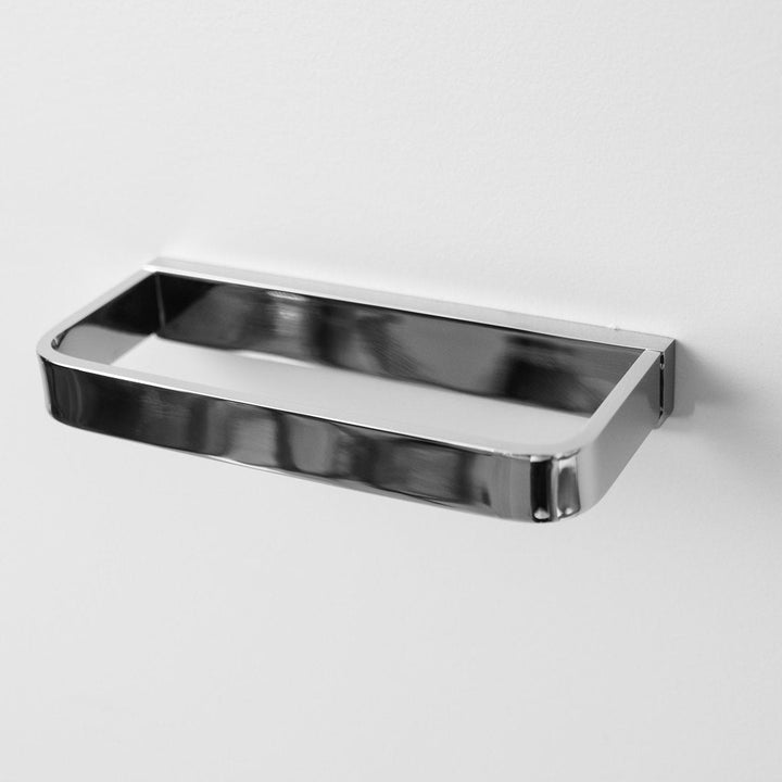 Theme Towel Ring - Wall Mount - 8" Brass/Polished Chrome