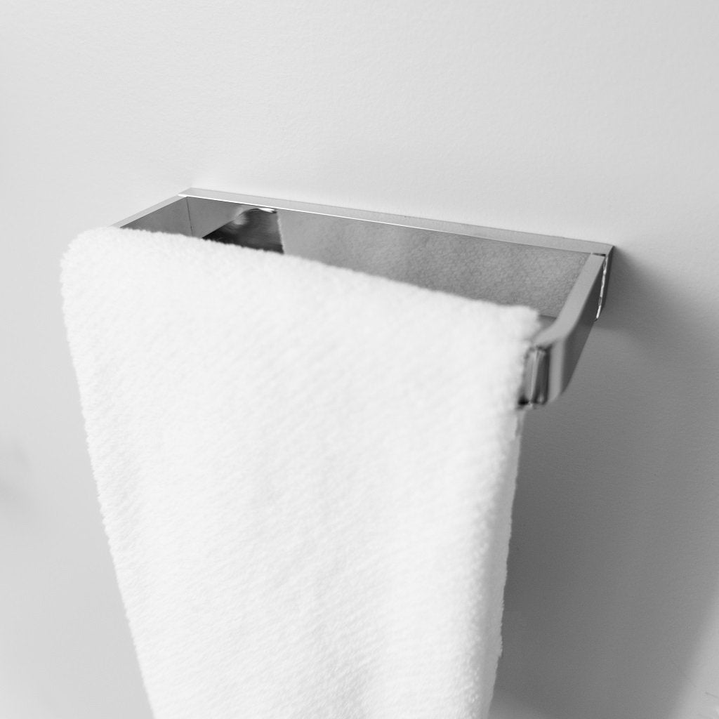 Theme Towel Ring - Wall Mount - 8" Brass/Polished Chrome