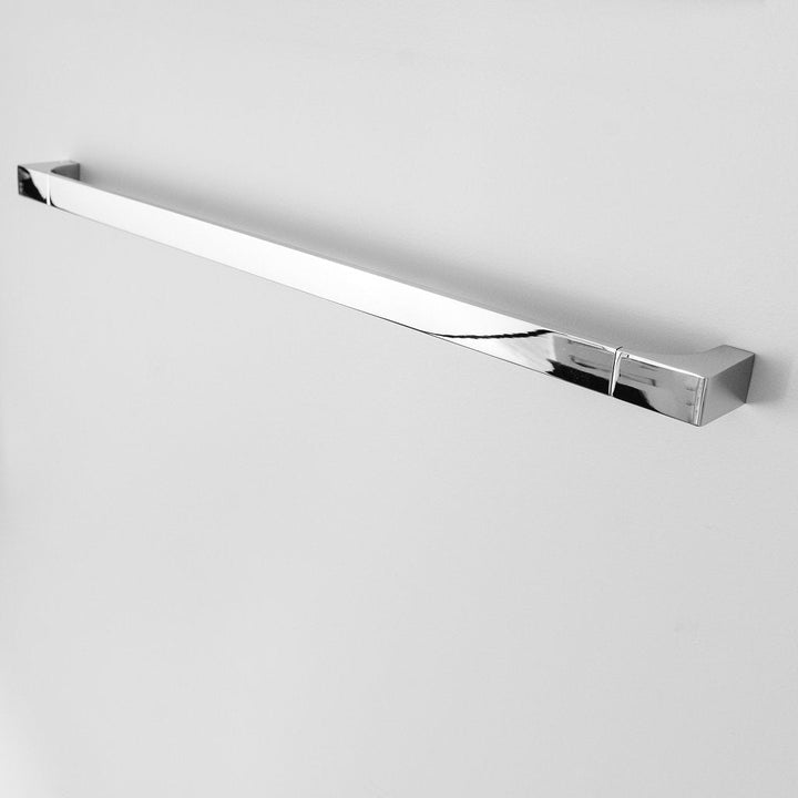 Edition K Single Towel Bar - Wall Mount - Brass/Polished Chrome