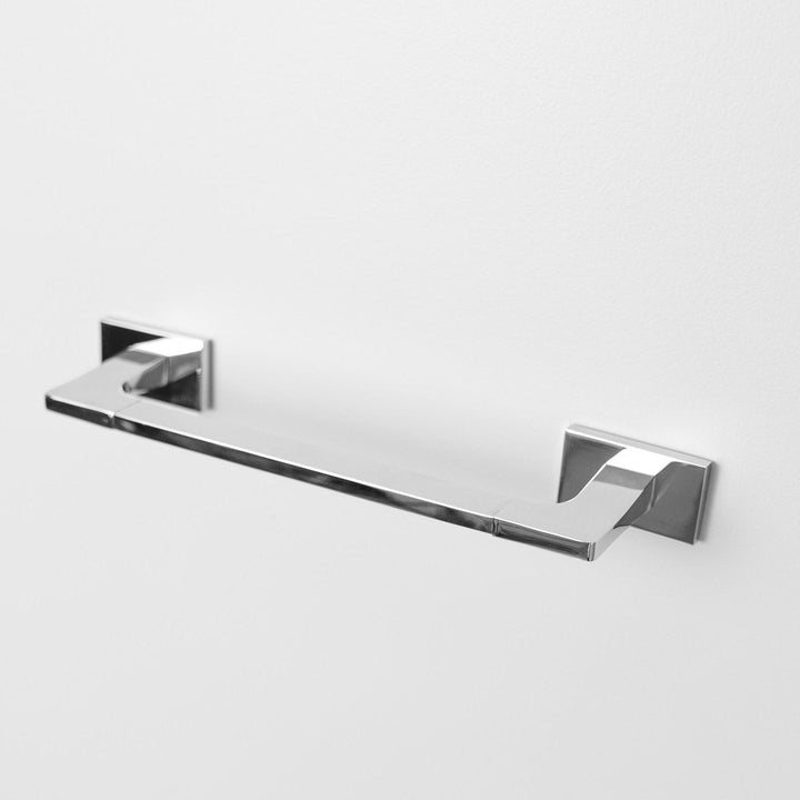 Luk 2 Single Towel Bar - Square Modern Wall Mount