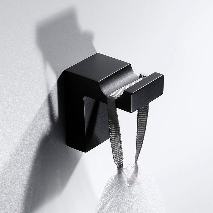 Devon Mare Single Hook - Wall Mount - 2" Brass/Matt Black