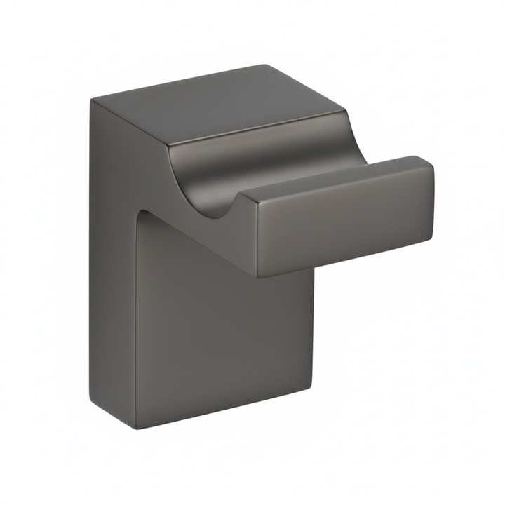 Devon Mare Single Hook - Wall Mount - 2" Brass/Graphite