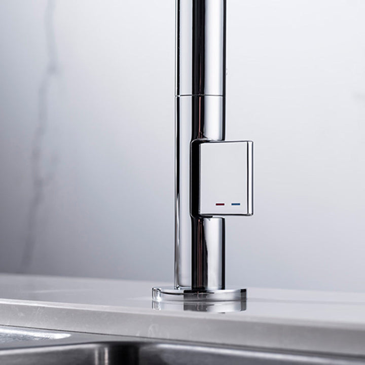 Metro Thin Kitchen Faucet - Single Hole - 13" Brass/Brushed Gold