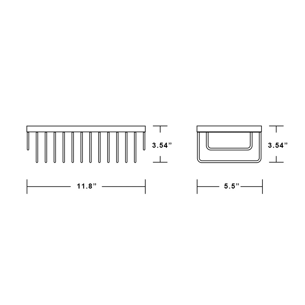 Devon Mare Bathroom Accessories Set - Polished Chrome