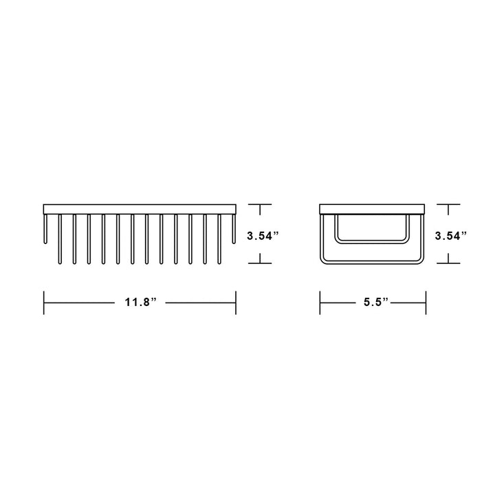Devon Mare Bathroom Accessories Set - Polished Chrome