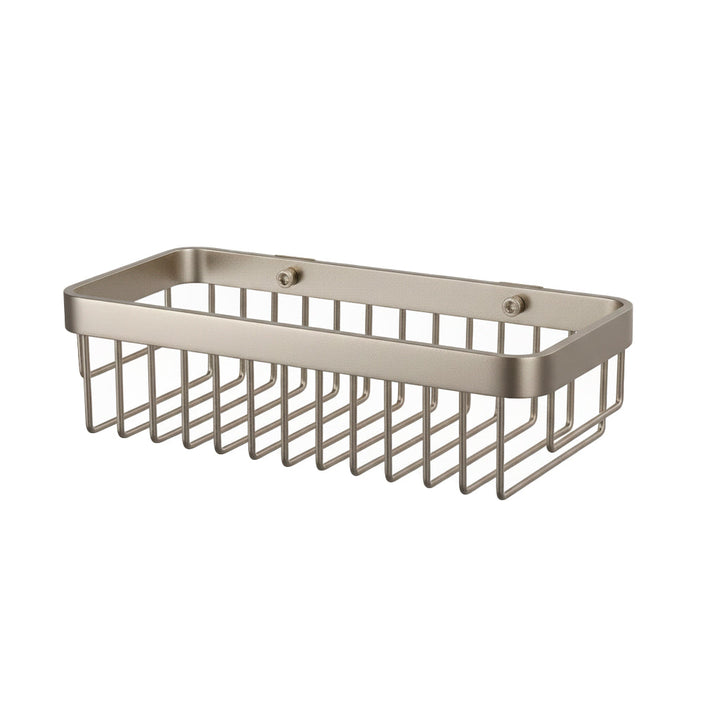 Metro Rectangular Shower Basket - Wall Mount - 12" Stainless Steel/Brushed Nickel