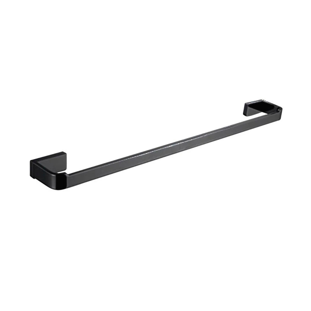Devon Mare Single Towel Bar - Wall Mount - 24" Brass/Matt Black
