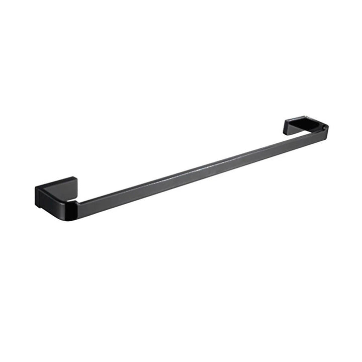 Devon Mare Single Towel Bar - Wall Mount - 24" Brass/Matt Black
