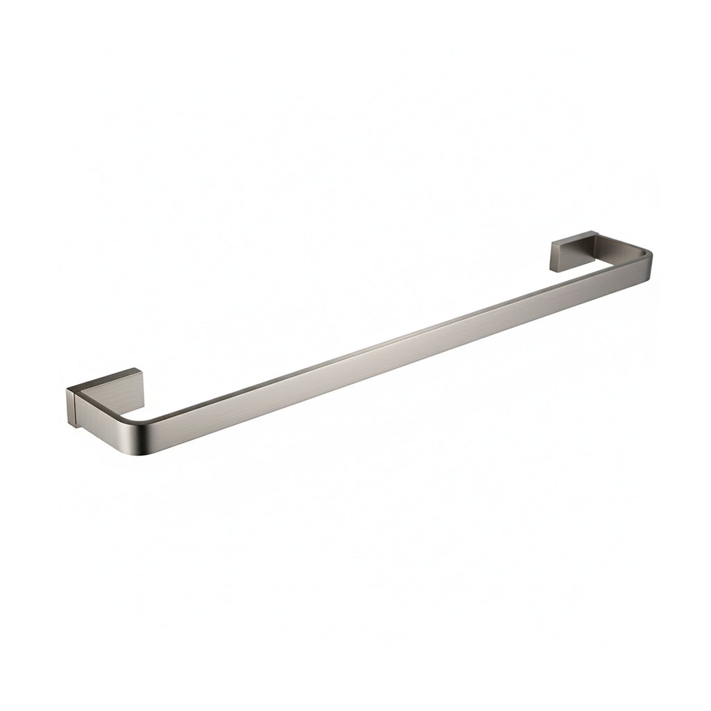 Devon Mare Single Towel Bar - Wall Mount - 24" Brass/Brushed Nickel