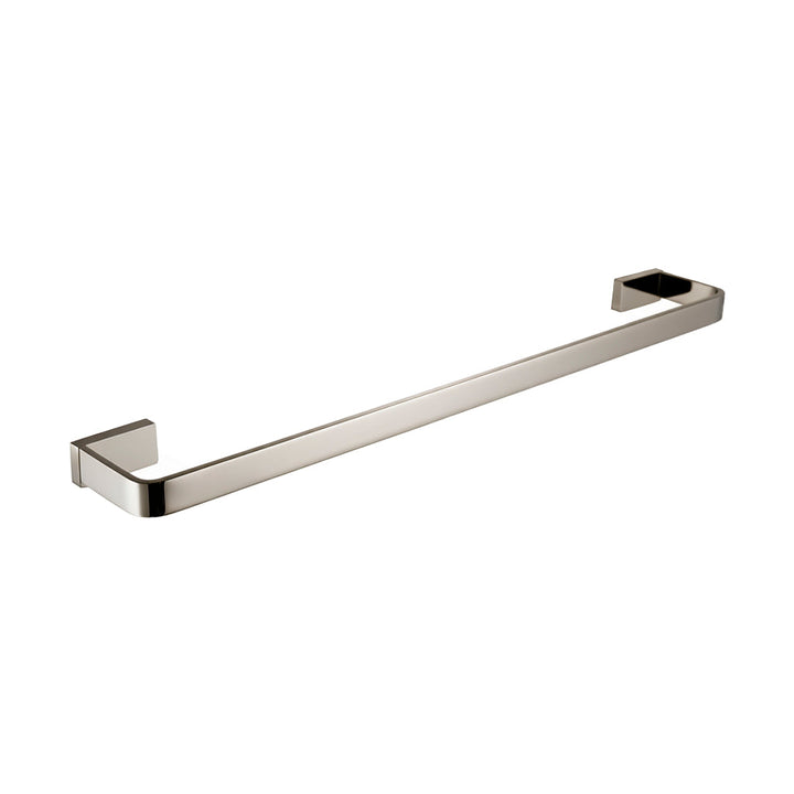 Devon Mare Single Towel Bar - Wall Mount - 28" Brass/Polished Nickel