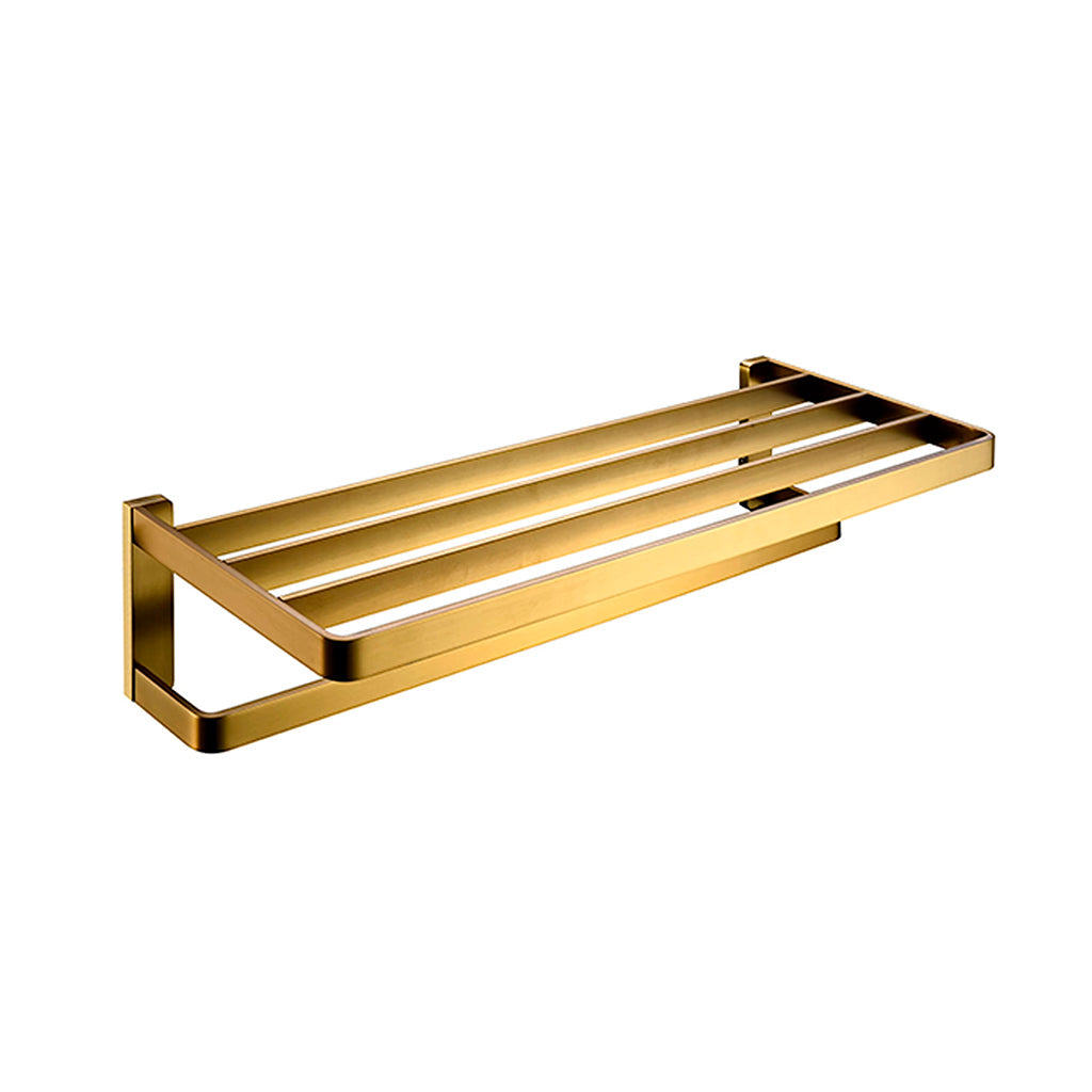 Devon Mare Bathroom Accessories Set Brass/Brushed Gold