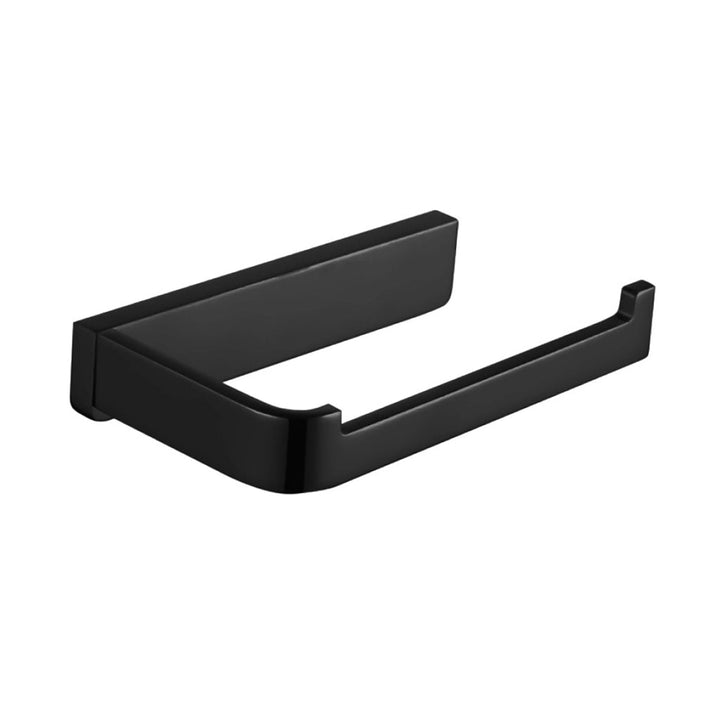 Devon Mare Toilet Paper Holder - Wall Mount - 6" Brass/Matt Black