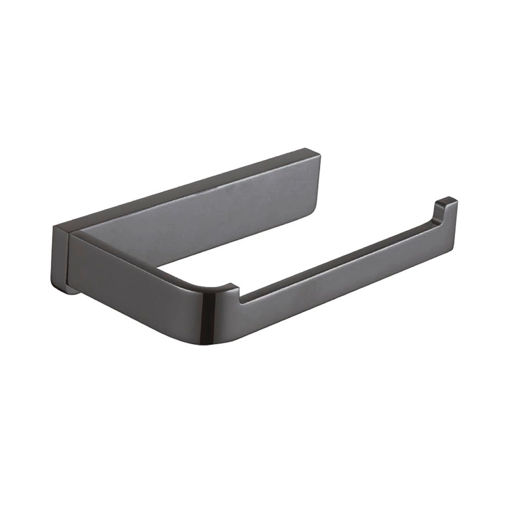 Devon Mare Toilet Paper Holder - Wall Mount - 6" Brass/Graphite