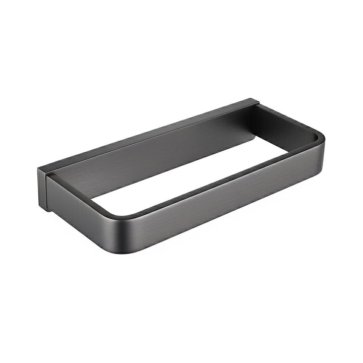 Devon Mare Towel Ring - Wall Mount - 8" Brass/Graphite