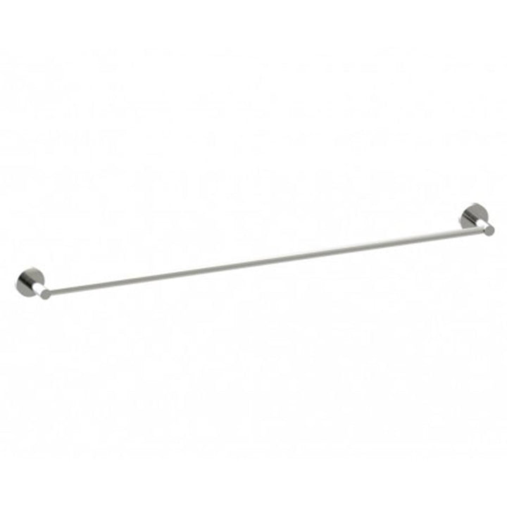 Metro Single Towel Bar - Wall Mount - 30" Brass/Brushed Nickel