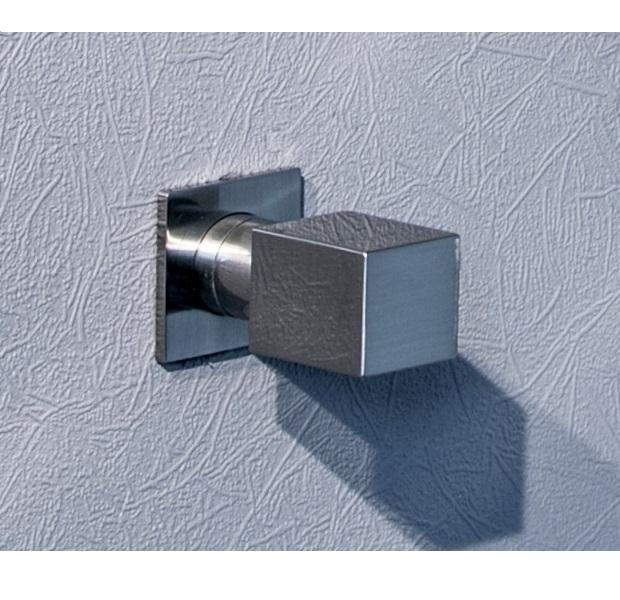 Miro Shower Mixer - Wall Mount - 3" Brass/Polished Chrome