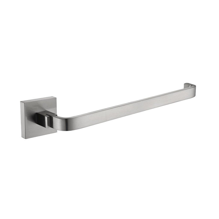 Line Towel Ring - Wall Mount - 9" Brass/Brushed Nickel